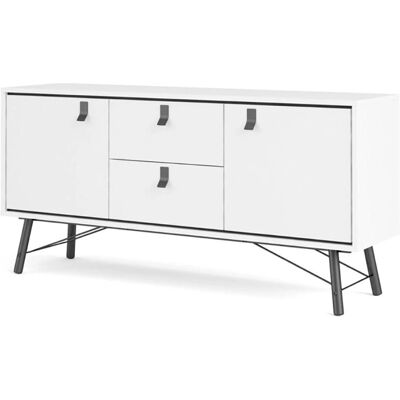 Ebuy24 Rye Sideboard - Moderne Hvit 150x40x72cm Ebuy24 Rye Sideboard - Moderne Hvit 150x40x72cm