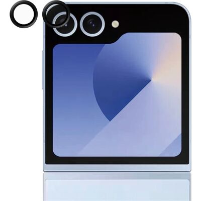 Protection d'écran Résistante aux Chocs Z Flip6 - Noir, Transparent Protection d'écran Résistante aux Chocs Z Flip6 - Noir, Transparent