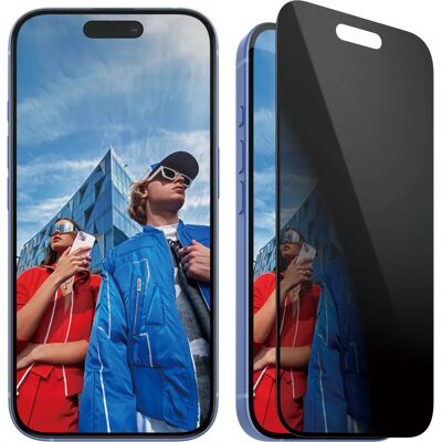PanzerGlass PG Priv Scrn iPhone 16 Privacy Screen Protector Ultra-Wide Transparent - Protezione Schermo PanzerGlass PG Priv Scrn iPhone 16 Privacy Screen Protector Ultra-Wide Transparent - Protezione Schermo