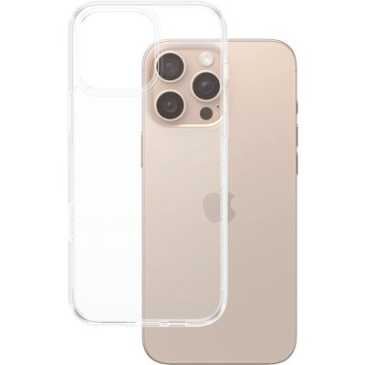 PanzerGlass iPhone 16 Pro Max HardCase - Läpinäkyvä, Iskunkestävä, Kierrätetty PanzerGlass iPhone 16 Pro Max HardCase - Läpinäkyvä, Iskunkestävä, Kierrätetty