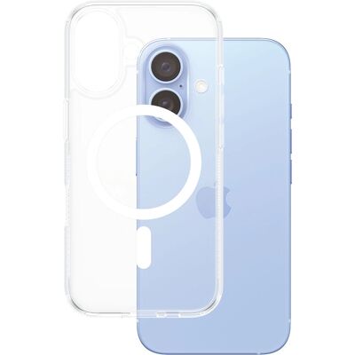 PanzerGlass iPhone 16 Valkoinen MagSafe HardCase - Puhelimen Kuori PanzerGlass iPhone 16 Valkoinen MagSafe HardCase - Puhelimen Kuori