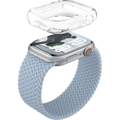 Etui en TPU pour Apple Watch Series 10 46mm - Transparente Etui en TPU pour Apple Watch Series 10 46mm - Transparente