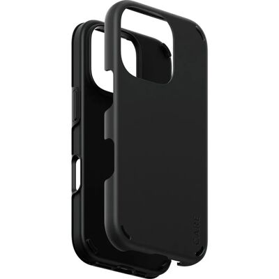 PanzerGlass Care iPhone 16 Pro Kaksinkertainen Puolustus - Musta Puhelimen Kuori PanzerGlass Care iPhone 16 Pro Kaksinkertainen Puolustus - Musta Puhelimen Kuori