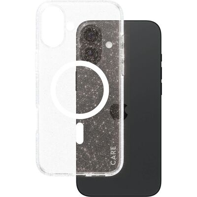 Coque pour iPhone 16 Plus de Care by PanzerGlass Blanche Recyclée - Antichoc & MagSafe Coque pour iPhone 16 Plus de Care by PanzerGlass Blanche Recyclée - Antichoc & MagSafe