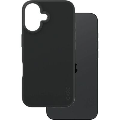 Coque Noire PanzerGlass CARE iPhone 16 - Protection de téléphone - Publicité Coque Noire PanzerGlass CARE iPhone 16 - Protection de téléphone - Publicité