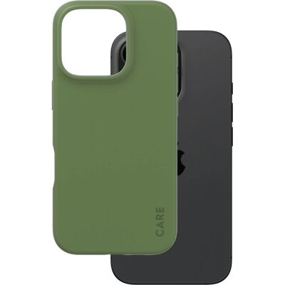 PanzerGlass CARE Vihreä iPhone 16 Pro - Tyylikäs & Ympäristöystävällinen PanzerGlass CARE Vihreä iPhone 16 Pro - Tyylikäs & Ympäristöystävällinen