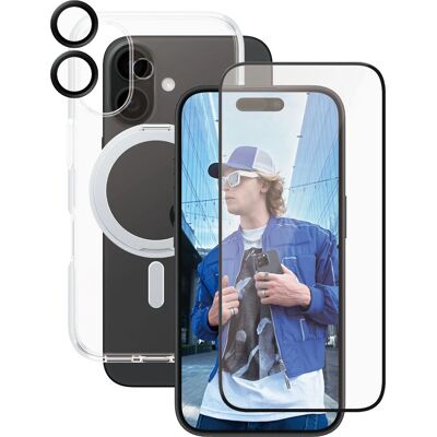 PanzerGlass Care 3-in-1 Keramik iPhone16 - Smartphone Schutz PanzerGlass Care 3-in-1 Keramik iPhone16 - Smartphone Schutz