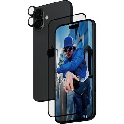 PanzerGlass iPhone 16 Plus 2-in-1 Paketti - Näyttö & Kamera PanzerGlass iPhone 16 Plus 2-in-1 Paketti - Näyttö & Kamera