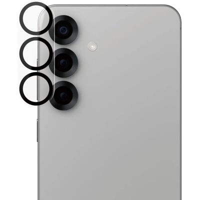 PanzerGlass S25 Linssinsuojus - Läpinäkyvä/Musta - Iskunkestävä PanzerGlass S25 Linssinsuojus - Läpinäkyvä/Musta - Iskunkestävä