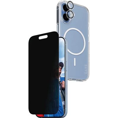 PanzerGlass® | CARE by® 3-in-1 Flaggschiff Datenschutz-Bundle iPhone 17 PanzerGlass® | CARE by® 3-in-1 Flaggschiff Datenschutz-Bundle iPhone 17