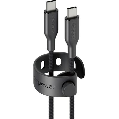 PanzerGlass empower™ Racing 60W USB-C naar USB-C Kabel - Space Black PanzerGlass empower™ Racing 60W USB-C naar USB-C Kabel - Space Black