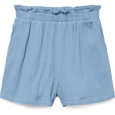 Vero Moda - Shorts vmNatali HW Shorts - Blauw 38 Vrouwen Vero Moda - Shorts vmNatali HW Shorts - Blauw 38 Vrouwen