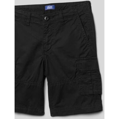 Jack & Jones Junior - Short cargo JJMateo Noir - Publicité Jack & Jones Junior - Short cargo JJMateo Noir - Publicité
