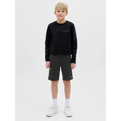 Jack & Jones Jpstgordon jjfusion Sweat Shorts - Shorts für Jungen, schwarz, 164cm Jack & Jones Jpstgordon jjfusion Sweat Shorts - Shorts für Jungen, schwarz, 164cm