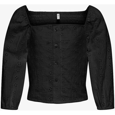 KIDS ONLY - Bluse kogPilea 3/4 Emb Anglaise - Kvinner KIDS ONLY - Bluse kogPilea 3/4 Emb Anglaise - Kvinner