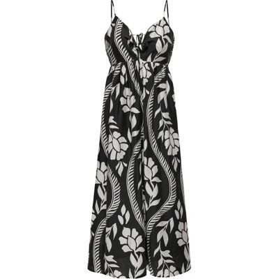 Only - Robe onlCatja Tencel S/L Detail Long Dre - Robe Only - Robe onlCatja Tencel S/L Detail Long Dre - Robe