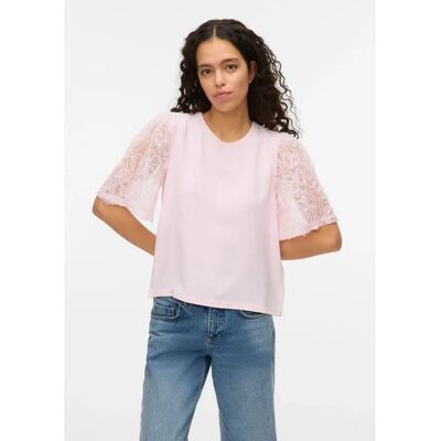 Vero Moda - Top vmNina 2/4 Top Jrs - Rosa - Top Vero Moda - Top vmNina 2/4 Top Jrs - Rosa - Top