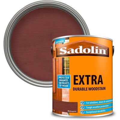 Sadolin Mahogany Extra Durable Woodstain - Woodstain Sadolin Mahogany Extra Durable Woodstain - Woodstain