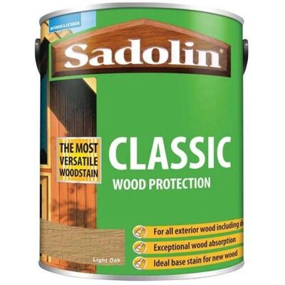 Sadolin 5012923 Light Oak Wood Protection 5L Sadolin 5012923 Light Oak Wood Protection 5L