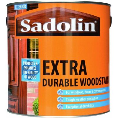 Sadolin Ebony Extra Durable Woodstain - 2.5L - Exterior Protection Sadolin Ebony Extra Durable Woodstain - 2.5L - Exterior Protection