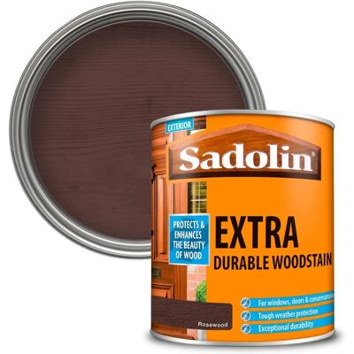 Sadolin Rosewood Durable Woodstain - 1L Sadolin Rosewood Durable Woodstain - 1L