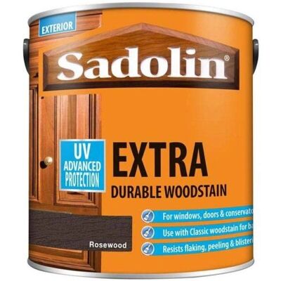 Sadolin Rosewood Extra Durable Woodstain 2.5L - Exterior Protection Sadolin Rosewood Extra Durable Woodstain 2.5L - Exterior Protection