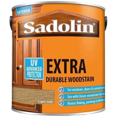 Sadolin Light Oak 2.5L Exterior Woodstain Sadolin Light Oak 2.5L Exterior Woodstain