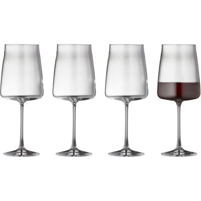 Bicchiere Vino Rosso Lyngby Glas Zero - 54cl Elegante Cristallo Riciclabile Bicchiere Vino Rosso Lyngby Glas Zero - 54cl Elegante Cristallo Riciclabile