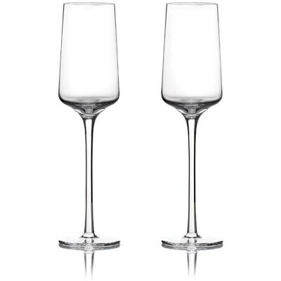 Zone Denmark 24441 Champagnerglas - Set aus 2, 210ml, Elegant Zone Denmark 24441 Champagnerglas - Set aus 2, 210ml, Elegant