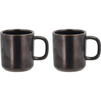 Villa Collection 24604 Tasse Schwarz Universal 2 Stück Villa Collection 24604 Tasse Schwarz Universal 2 Stück