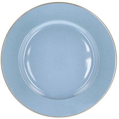 Bitz 26812 Blaue Steingutteller - Essteller Bitz 26812 Blaue Steingutteller - Essteller