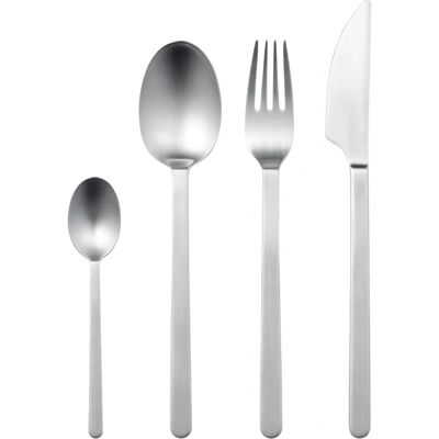 Gense Norm Bestikksett - Satin Stål - 16 Deler Gense Norm Bestikksett - Satin Stål - 16 Deler