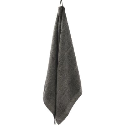 Södahl - Line handduk - asgrå - 70x140 cm - towel Södahl - Line handduk - asgrå - 70x140 cm - towel