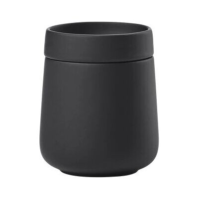 Zone Denmark Nova One Schwarzer Steingutbehälter 290 ml Zone Denmark Nova One Schwarzer Steingutbehälter 290 ml