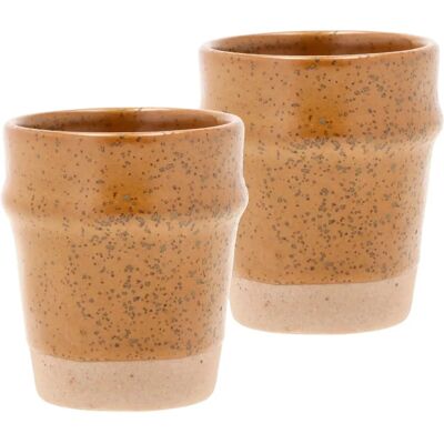 Villa Collection Evig Amber Espressotassen - 2er Set Villa Collection Evig Amber Espressotassen - 2er Set