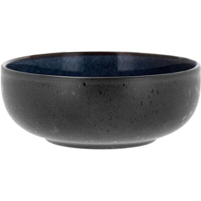 Bitz Steingut Schale 18cm Dunkelblau - Schüssel Bitz Steingut Schale 18cm Dunkelblau - Schüssel