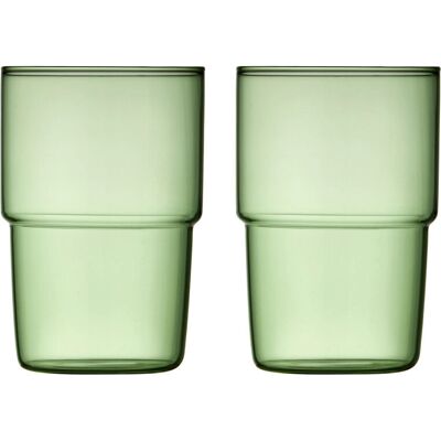 Lyngby Glas 30198 Vann glass - Grønn - 400ml Lyngby Glas 30198 Vann glass - Grønn - 400ml