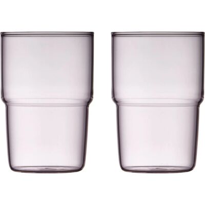 Lyngby Glas Rosa Vann Glass 400ml - Vann Glass Lyngby Glas Rosa Vann Glass 400ml - Vann Glass