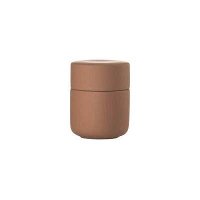 Zone Denmark Ume Terracotta Badezimmeraufbewahrung - Keramik Wattestäbchenhalter Zone Denmark Ume Terracotta Badezimmeraufbewahrung - Keramik Wattestäbchenhalter