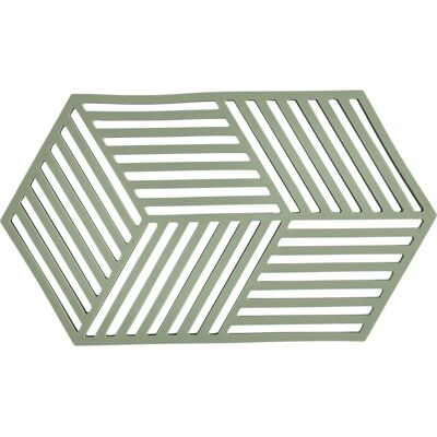 Zone Denmark Hexagon Rosemary Silikonunderlag - Stor Hettebestandig Bordskydd Zone Denmark Hexagon Rosemary Silikonunderlag - Stor Hettebestandig Bordskydd