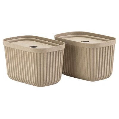 Zone Denmark Blumentopf Braun Papier 2 Stück Zone Denmark Blumentopf Braun Papier 2 Stück