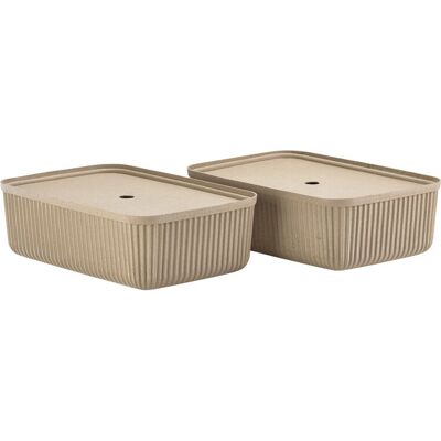 Zone Denmark Pulp Braun Aufbewahrungsbox - Aufbewahrungsbox Zone Denmark Pulp Braun Aufbewahrungsbox - Aufbewahrungsbox