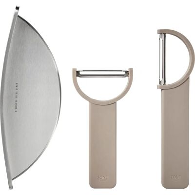 Zone Denmark - Ensemble de 3 accessoires de découpe - Taupe - Publicité Zone Denmark - Ensemble de 3 accessoires de découpe - Taupe - Publicité