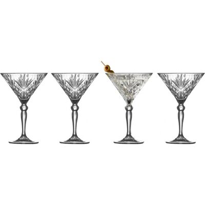 Lyngby Glas Krystal Melodia Cocktailglass - 4 stk. Lyngby Glas Krystal Melodia Cocktailglass - 4 stk.