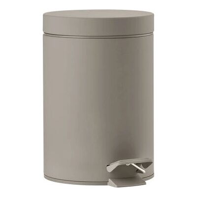 Zone Denmark Solo 3 L Stahl Taupe - Mülleimer Zone Denmark Solo 3 L Stahl Taupe - Mülleimer