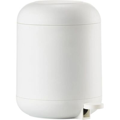 Zone Denmark 34952 Søppelbøtte - 4L Rund ABS Hvit Zone Denmark 34952 Søppelbøtte - 4L Rund ABS Hvit