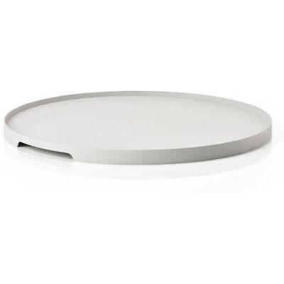 Plateau de service alimentaire Zone Denmark 332038 - Gris rond Plateau de service alimentaire Zone Denmark 332038 - Gris rond
