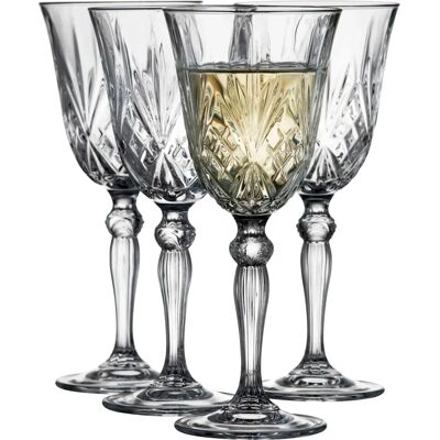 Lyngby Melodia Weißweinglas 21 cl, 4er Set Lyngby Melodia Weißweinglas 21 cl, 4er Set