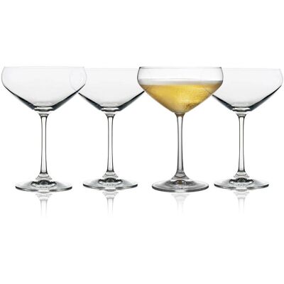 Lyngby Glas 916180 Ensemble de verres à champagne - Élégant 340ml - Publicité Lyngby Glas 916180 Ensemble de verres à champagne - Élégant 340ml - Publicité