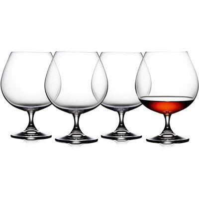 Lyngby Glas Whiskyglas Sæt - 4 stk, 690 ml, Krystal Lyngby Glas Whiskyglas Sæt - 4 stk, 690 ml, Krystal